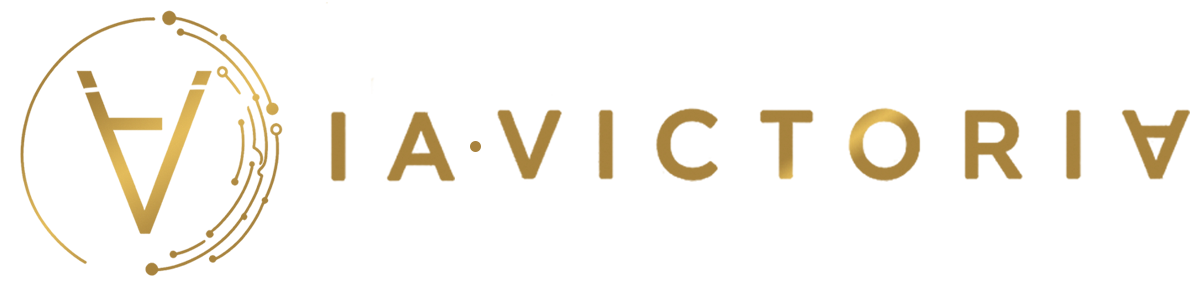 Logotipo horizontal de IA Victoria